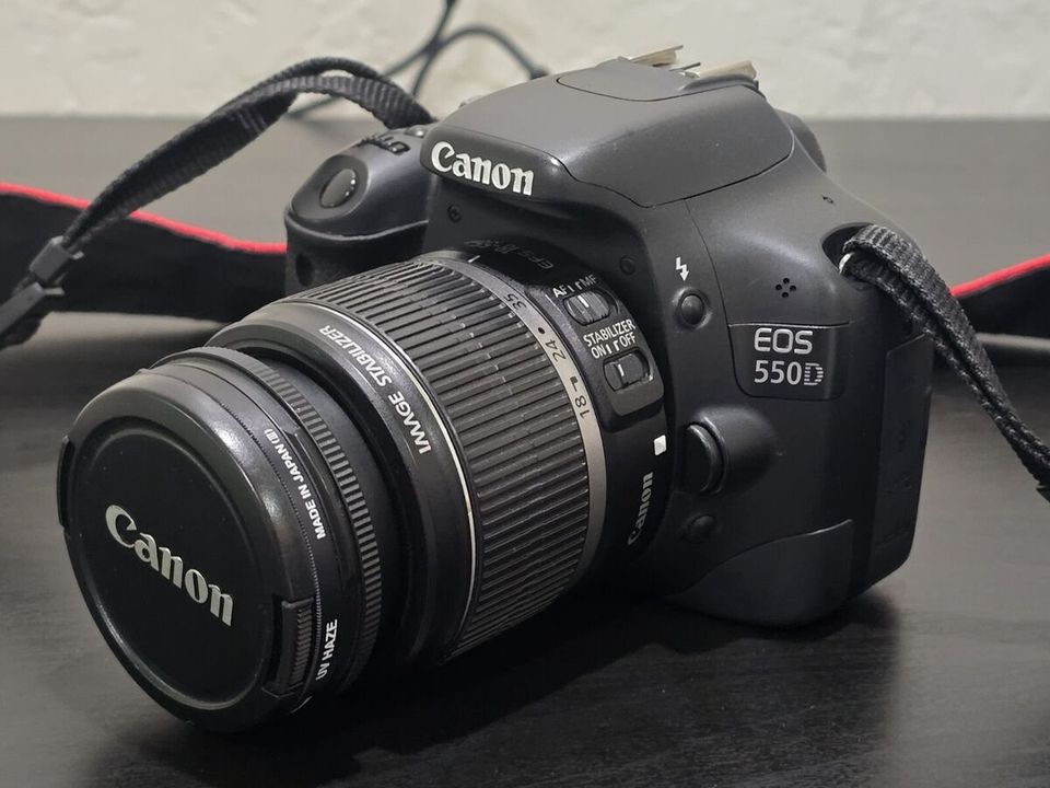 Canon EOS 550D 18.0MP Digital SLR Camera with EF