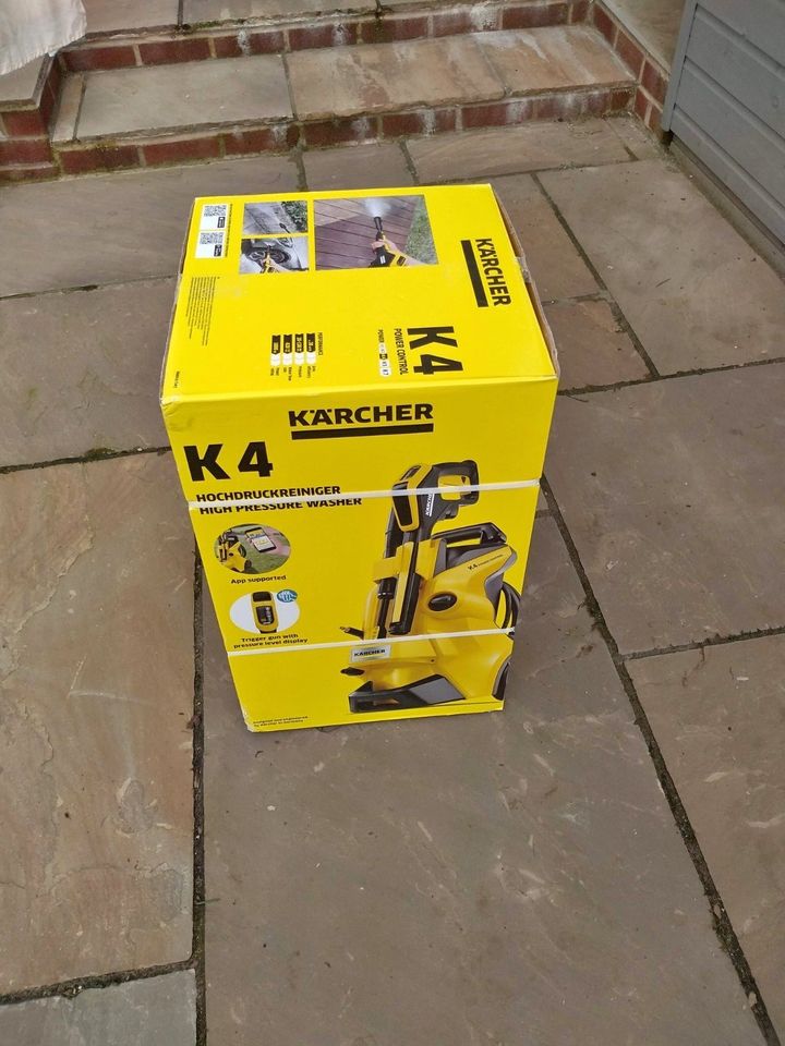 Kärcher K 4 Power Control Home high pressure washer.