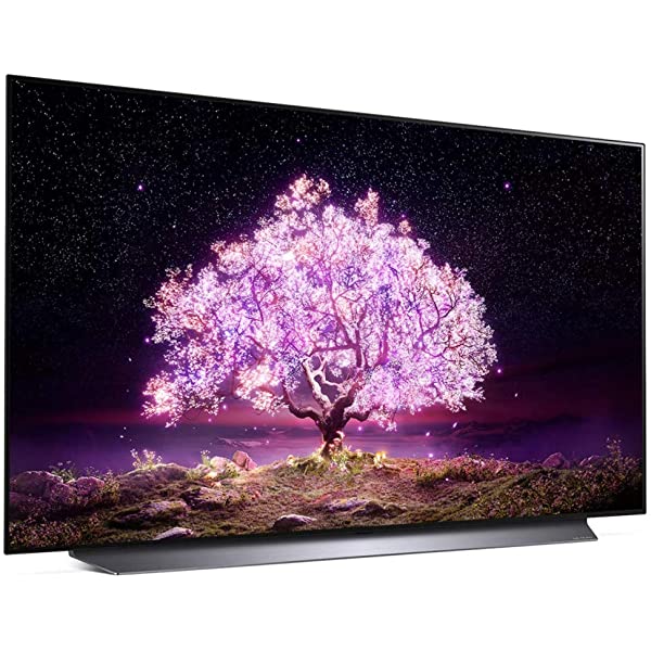 LG OLED65C1PUB 65 Inch 4K Smart OLED TV with AI ThinQ (2021 Model) Bundle with Premium 4 YR CPS Enhanced Protection Pack
