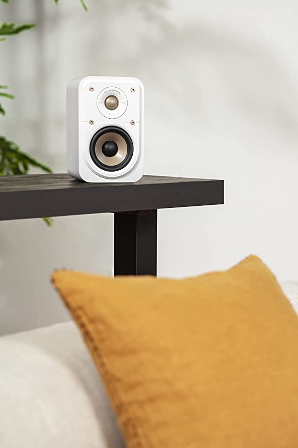 POLK AUDIO Signature Elite ES10 High-Resolution Surround , Stereo Speakers,  (Pair of 2)