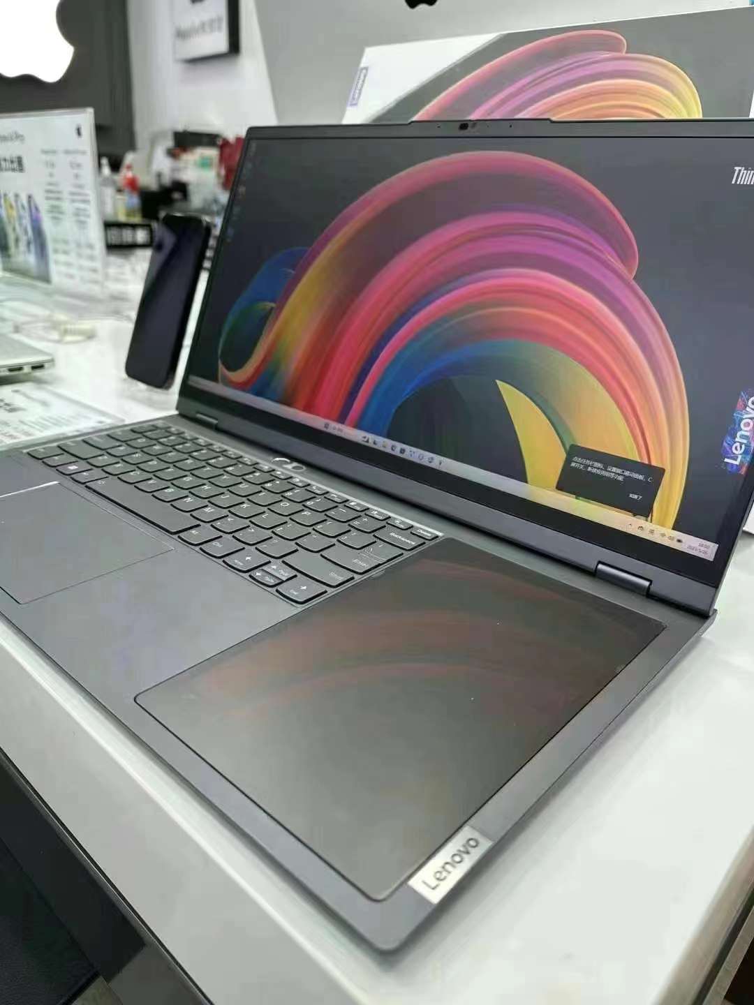 Lenovo performance gaming notebook ThinkBooK Plus 17-inch touch dual screen i7 processor 16G running 512G solid state 3K high-definition screen 120Hz refresh rate fingerprint unlocking