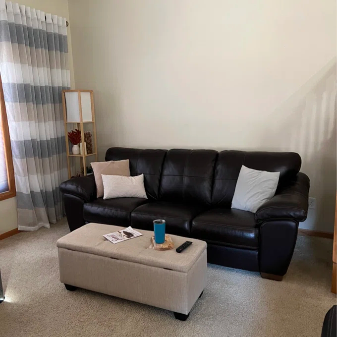 【Furniture】Edyth Upholstered Storage Ottoman