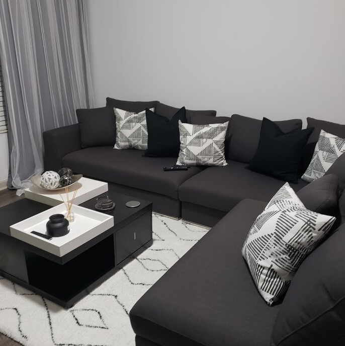 Moore 120.5″ Wide Reversible Modular Sectional