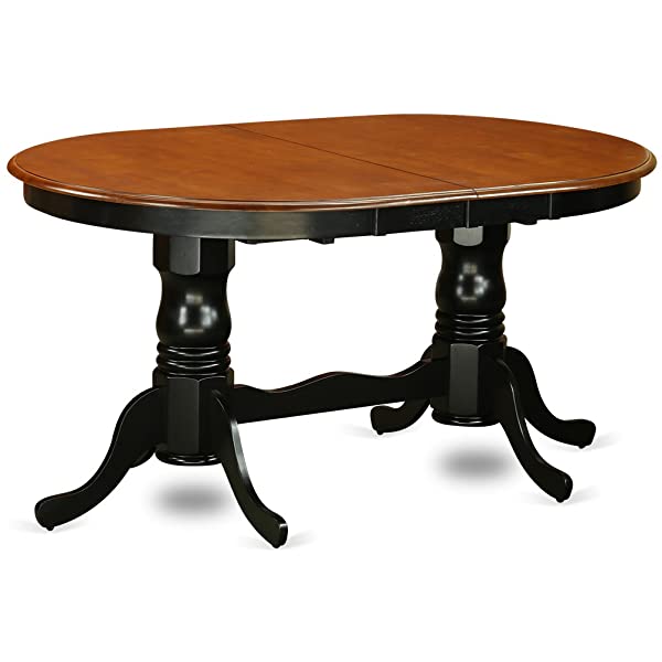 5 PC Dining room set-Dining Table with 4 Wooden Dining Chairs PLNI5-BCH-C