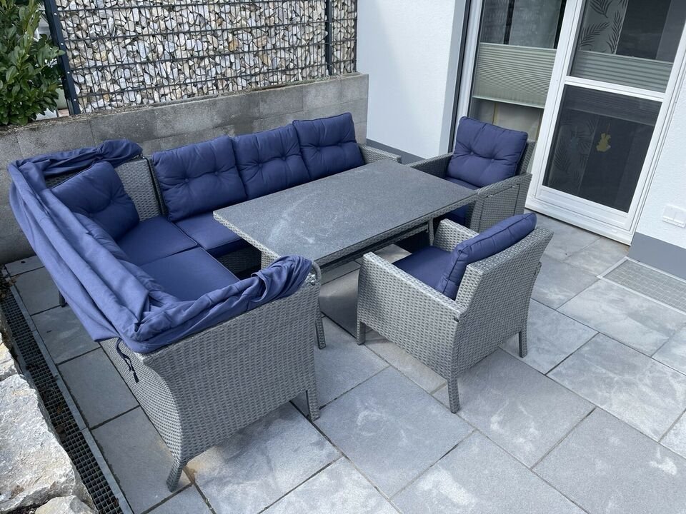 XXL Lounge Set WHD 207x162x256 Seating Group Garden Lounge Set