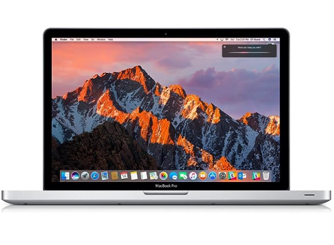 Apple MacBook Pro 13.3 Inch 2019 Touch Bar' gegeven.
